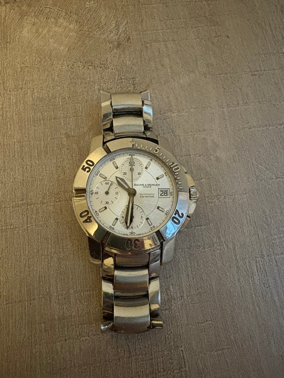 Baume et mercier horloge 65352, Ophalen