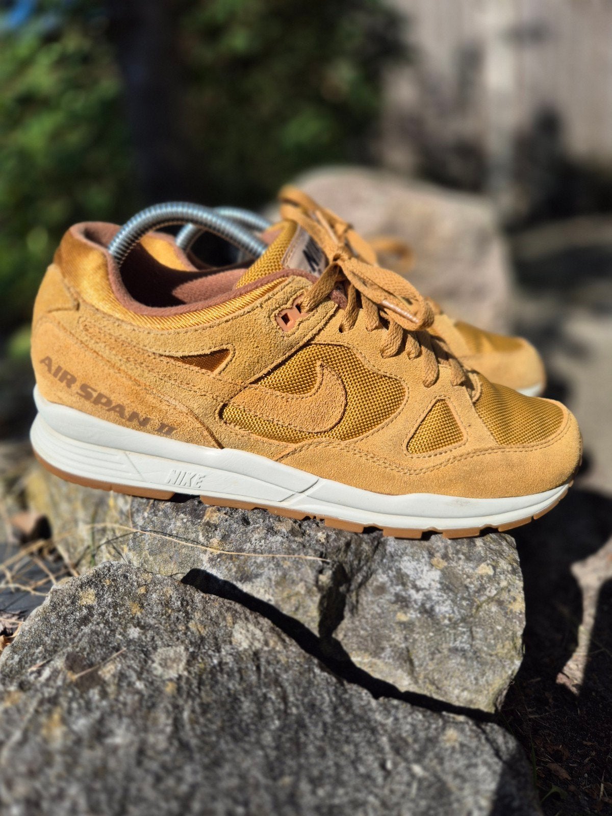 Nike air Span II 42, Bruin, Nike, Ophalen of Verzenden, Sneakers of Gympen