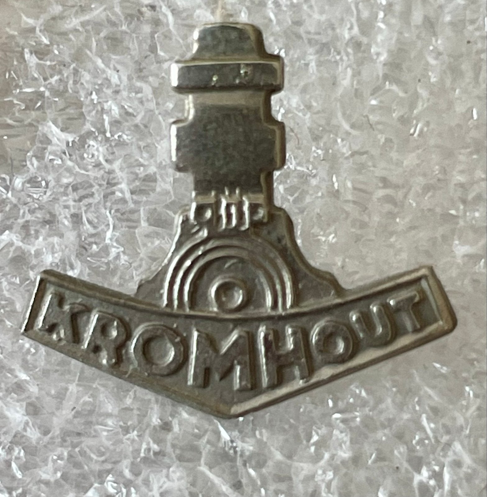 Vintage Kromhout Speld/Pin - Zeldzaam Verzamelobject, Ophalen of Verzenden, Gebruikt