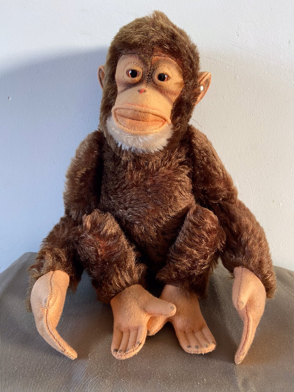 Steiff aap Jocko chimpansee, 5335, 35cm, Ophalen of Verzenden, Zo goed als nieuw, Overige typen, Steiff