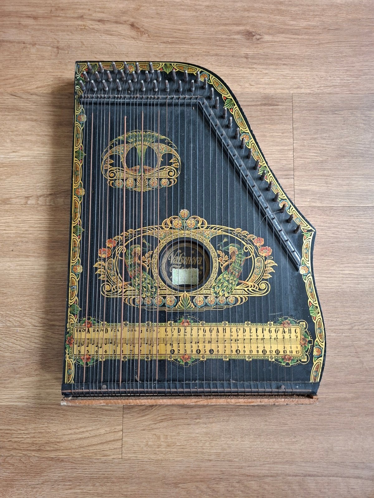 Vintage Walsoma Autoharp / Citer Decoratief Muziekinstrument, Ophalen of Verzenden, Gebruikt, Citer