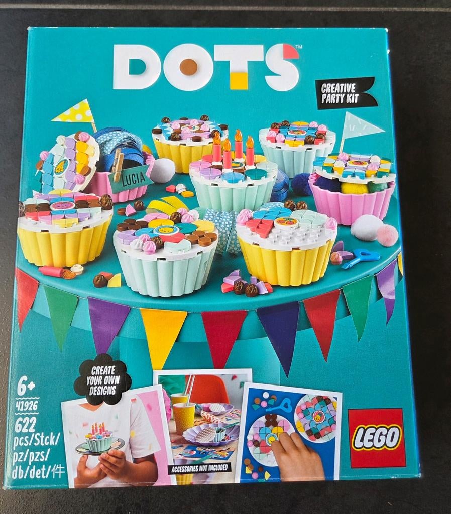 LEGO DOTS CUPCAKES 41926 ZGAN, Kinderen en Baby's, Speelgoed | Educatief en Creatief, Ophalen of Verzenden, Zo goed als nieuw