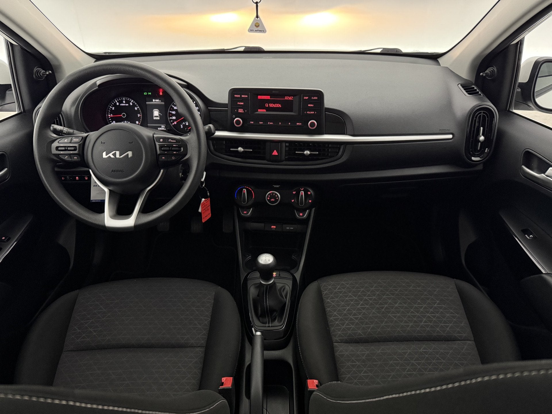 Kia Picanto 1.0 DPi ComfortLine | Airco | Cruise | Bluetooth, Voorwielaandrijving, Stof, Gebruikt, 4 stoelen