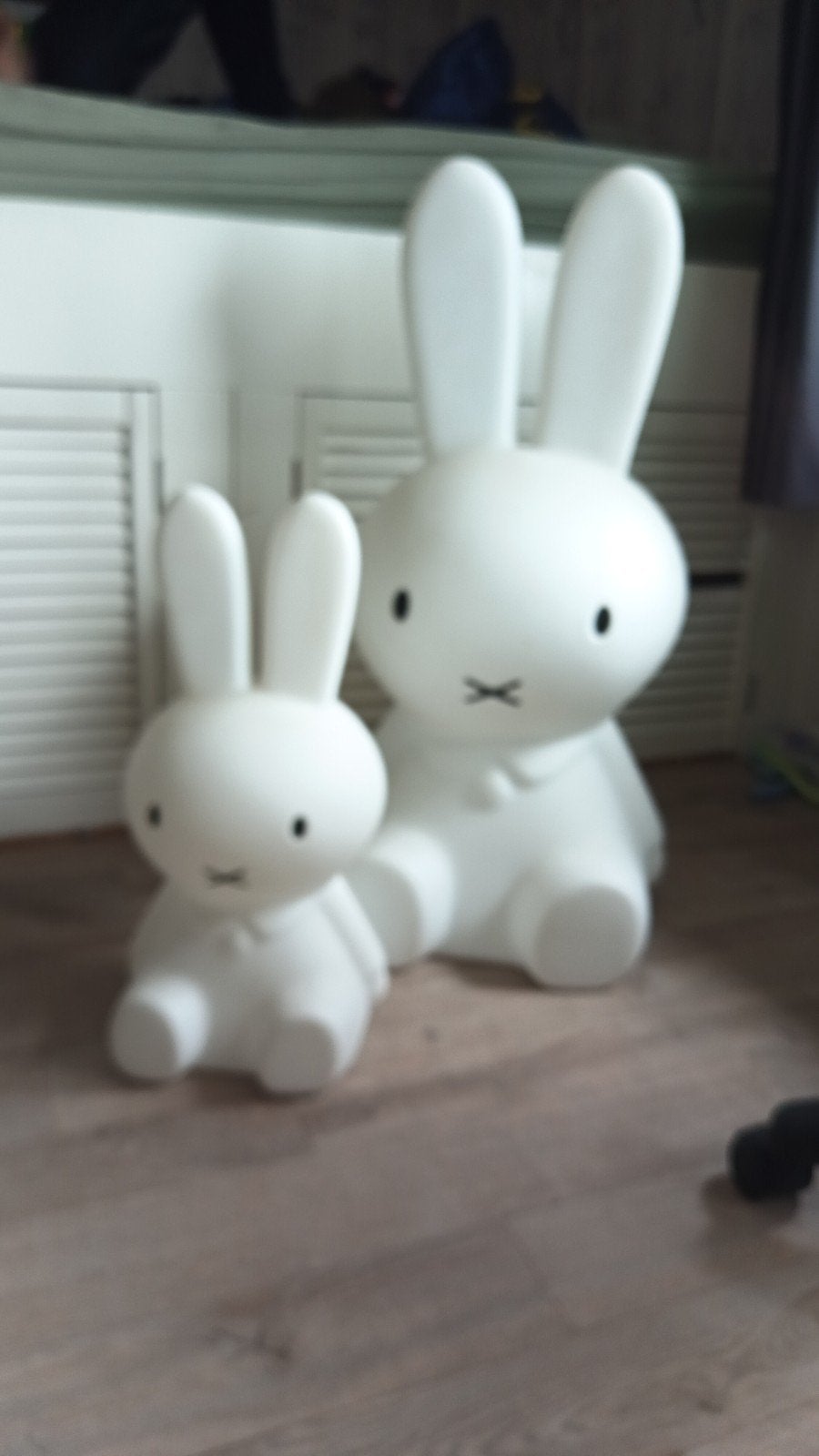 Grote en kleine Nijntje, Ophalen, Gebruikt, Wit, Kunststof
