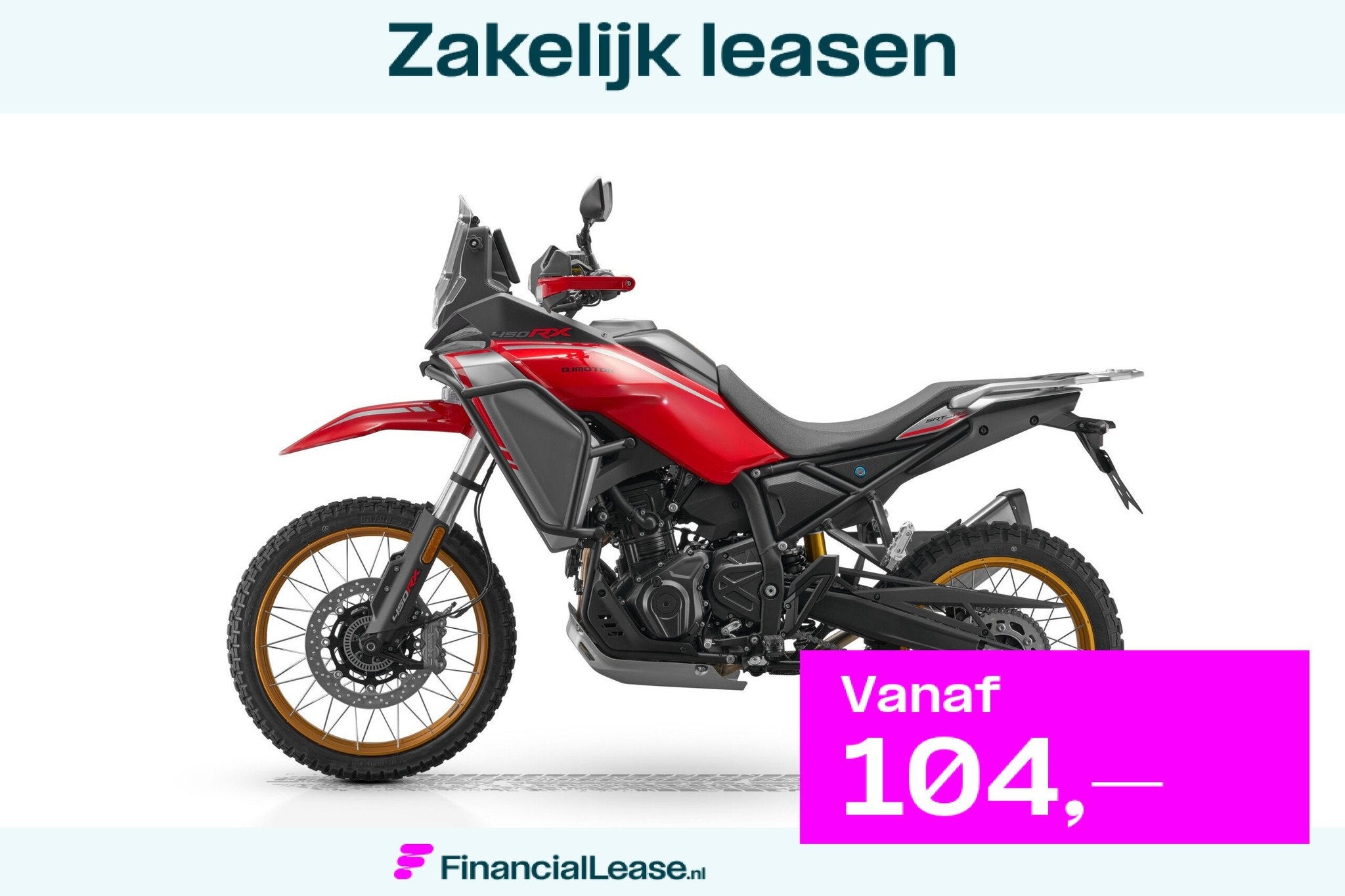 QJMOTOR SRT 450 RX, Bedrijf, Toermotor, QJMOTOR, 12 t/m 35 kW