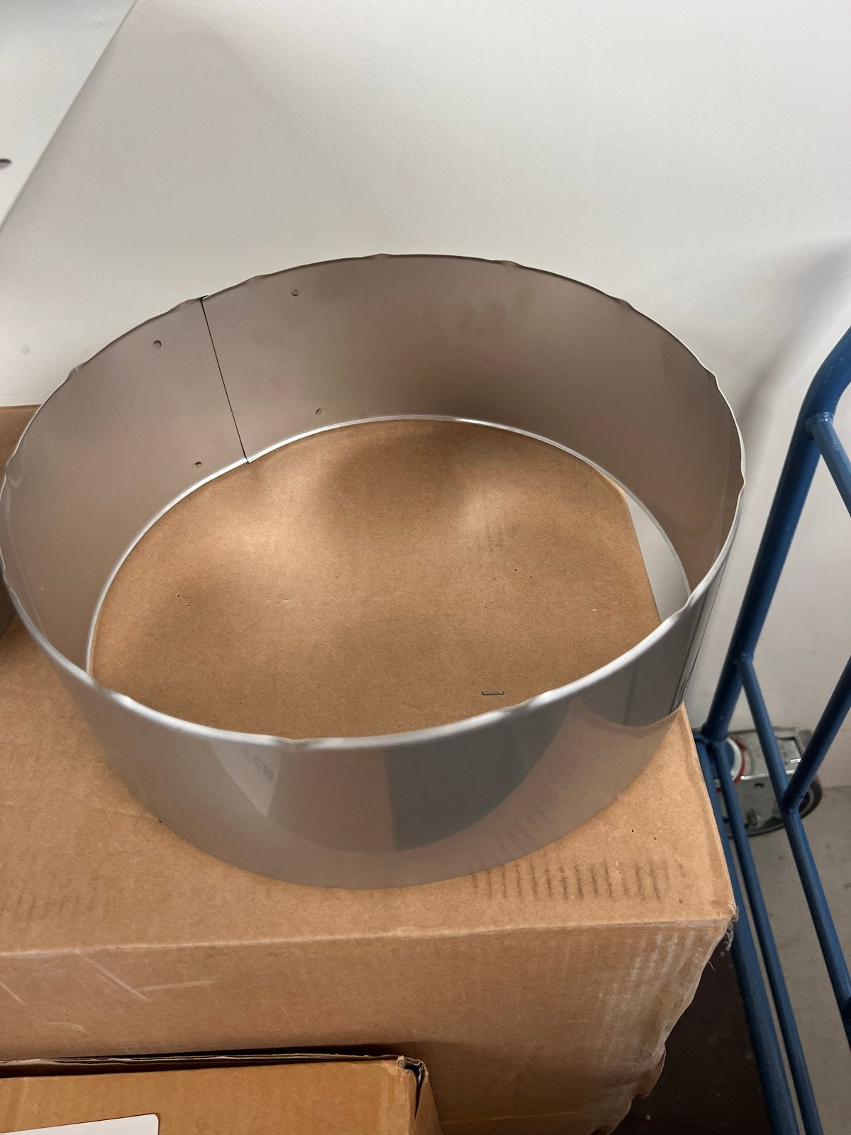 Eontop Metaloterm ATSA Schoorsteen Aansluitstuk Ø 25 CM, Ophalen of Verzenden, Nieuw, Rvs, Overige typen