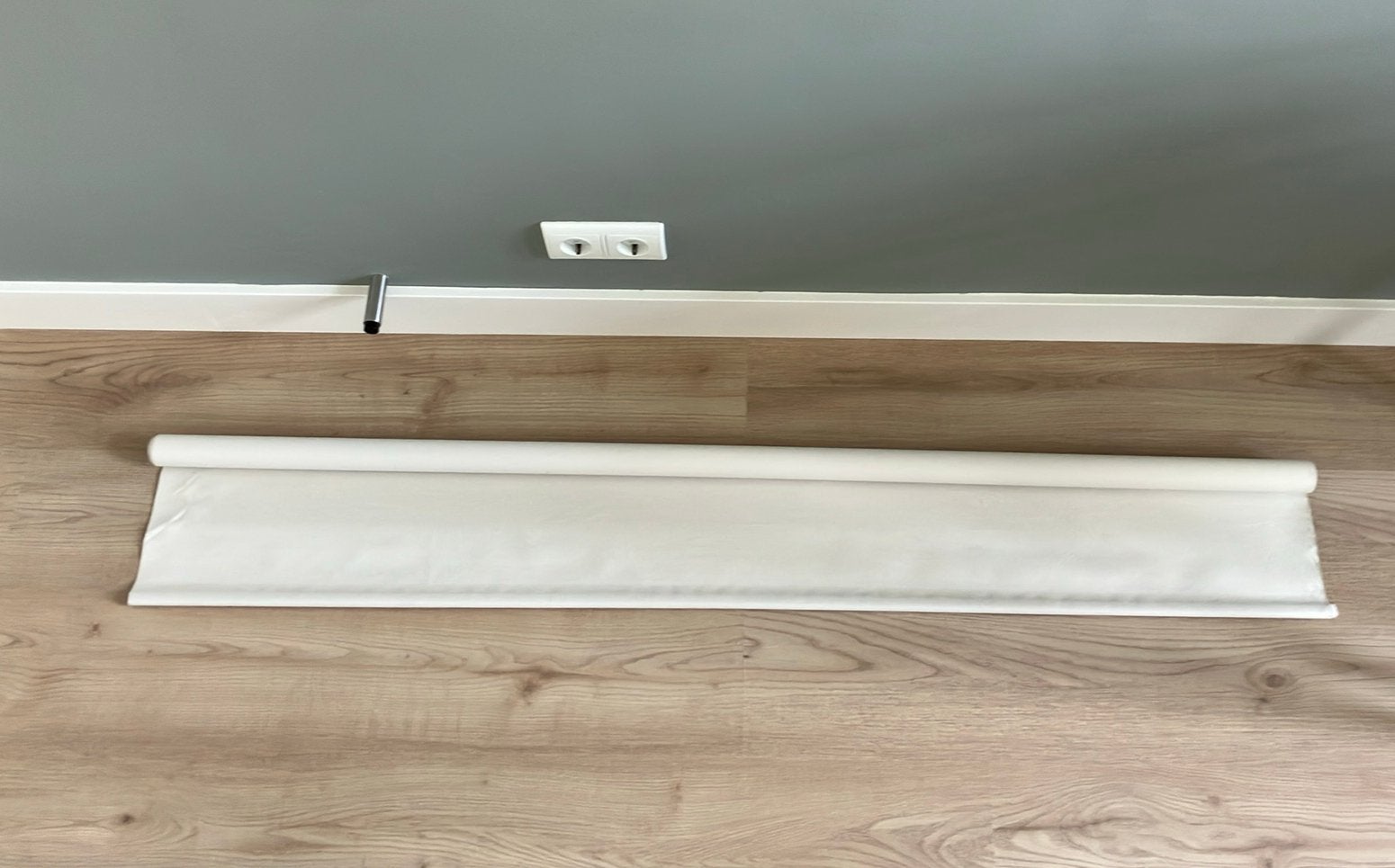 Rolgordijn verduisterend zand / zandkleur / beige, Gebruikt, 190 cm, Beige, Karwei