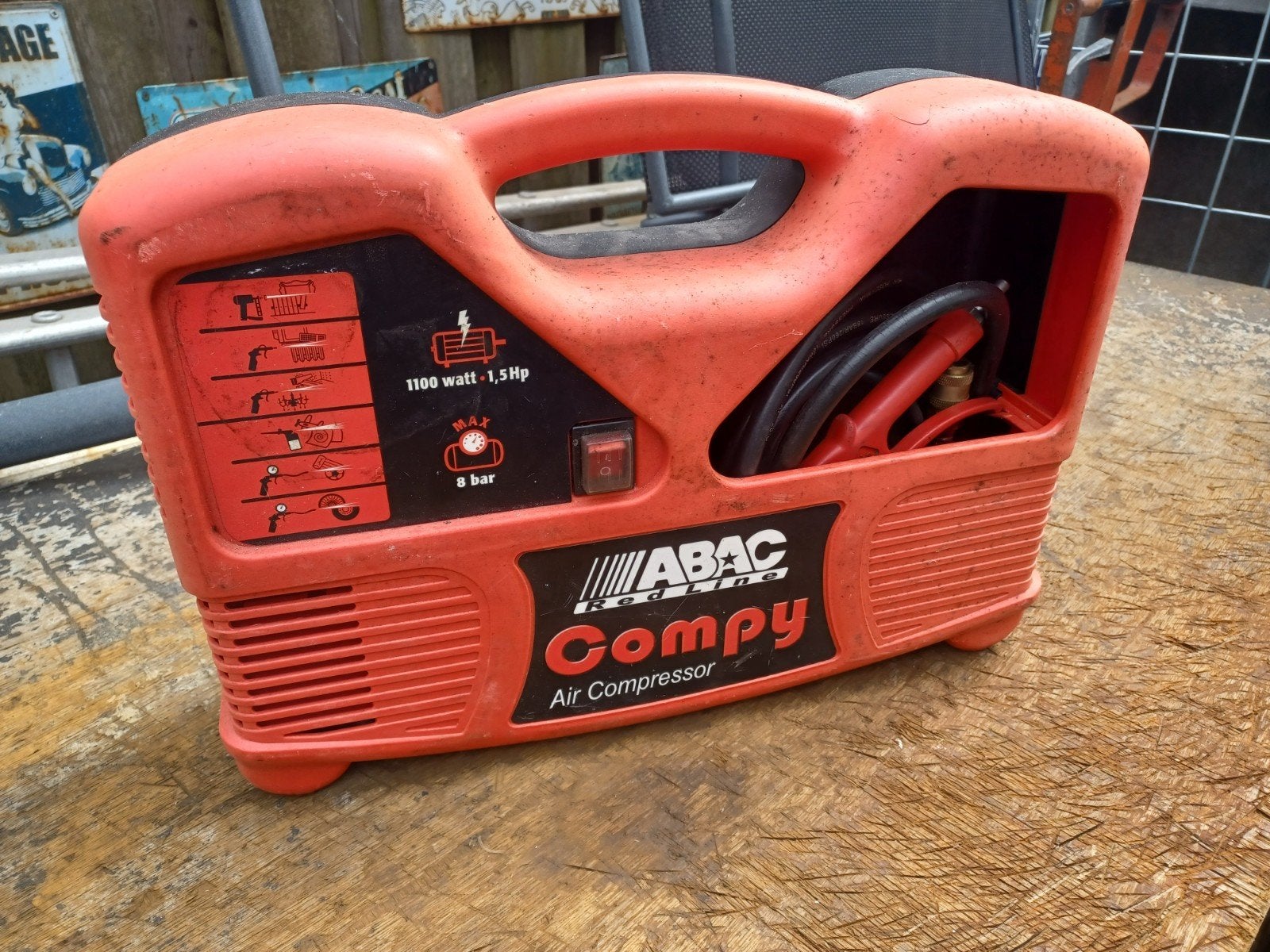 ABAC Compy Air Compressor - Compacte en Krachtige Luchtpomp, Ophalen of Verzenden