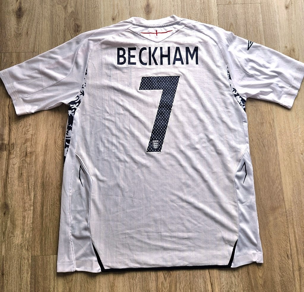 Engeland voetbalshirt David Beckham, Verzamelen, Verzenden, Zo goed als nieuw, Buitenlandse clubs, Shirt