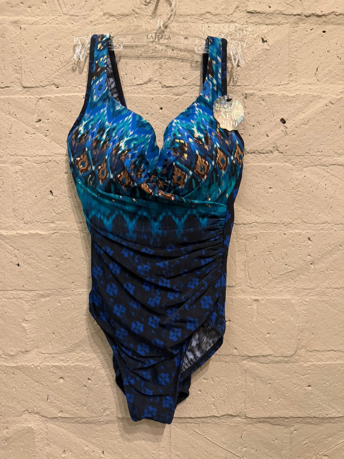 Miraclesuit badpak 38 NIEUW!! Nu €55, Kleding | Dames, Ophalen of Verzenden, Nieuw, Blauw, Badpak