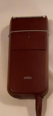 Vintage Braun scheerapparaat, werkt prima, Scheren en Epileren, Onbekend, Ophalen of Verzenden, Zo goed als nieuw