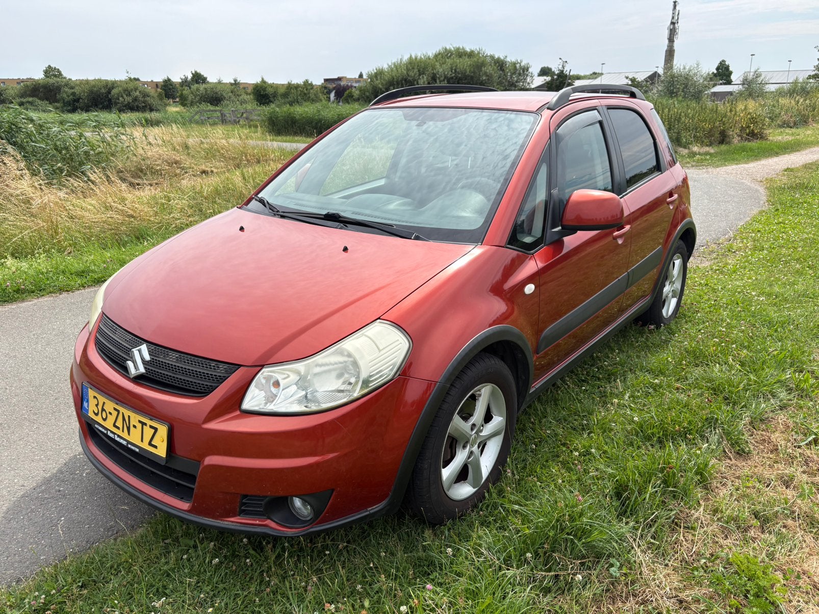 Suzuki SX4 1.6 Shogun 2008 airco trekhaak nw APK, 4 cilinders, 49 €/maand, Origineel Nederlands, 1200 kg
