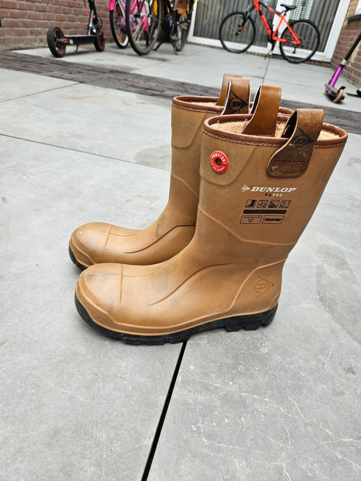 Dunlop RigPro  laarzen maat 42 zgan, Tuin en Terras, Werkkleding, Ophalen of Verzenden, Nieuw, Laarzen