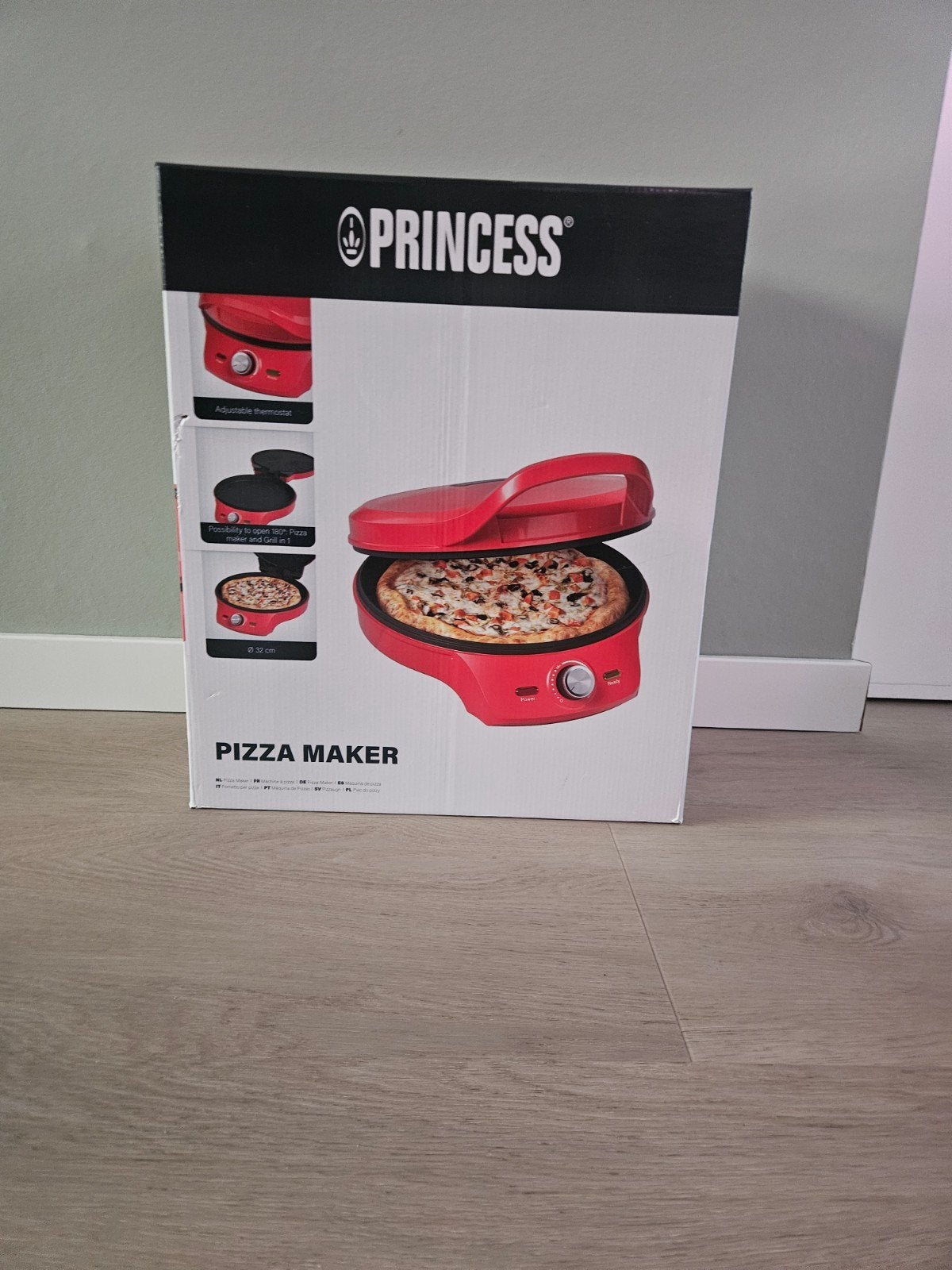 Gloednieuwe Princess Pizza Maker, Ophalen, Nieuw, Minder dan 45 cm