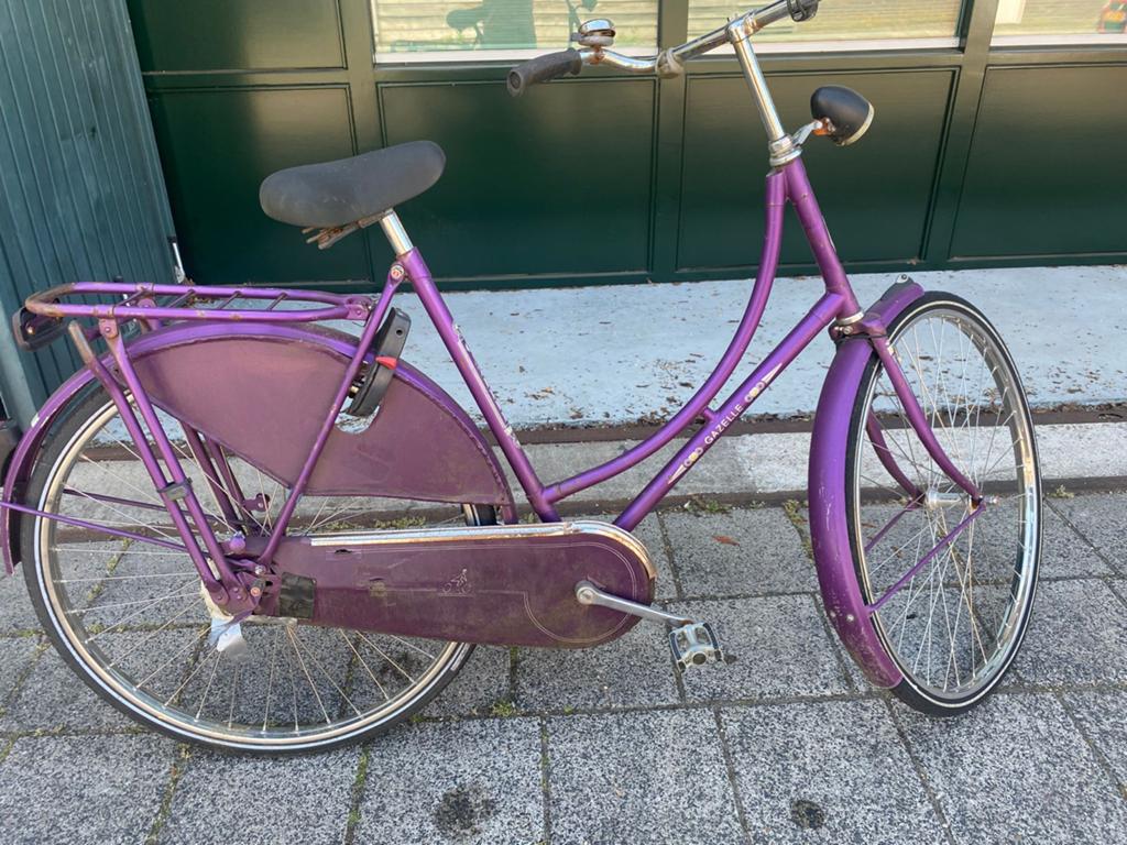Gazelle damesfiets omafiets, Terugtraprem, Ophalen of Verzenden, 50 tot 53 cm, Gazelle
