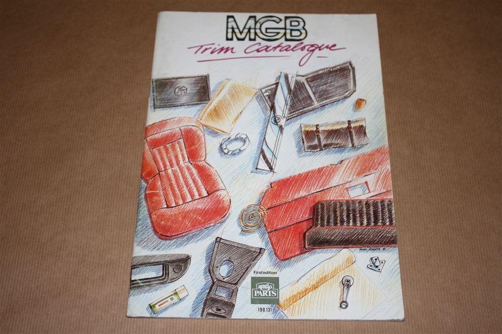 MG - MGB Trim Catalogue - Anglo Parts, Ophalen of Verzenden