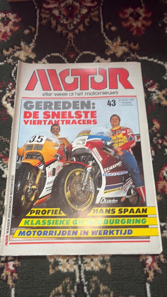 Motor Magazine editie 43 - De Snelste Viertaktracers, Ophalen of Verzenden, Gelezen, Algemeen
