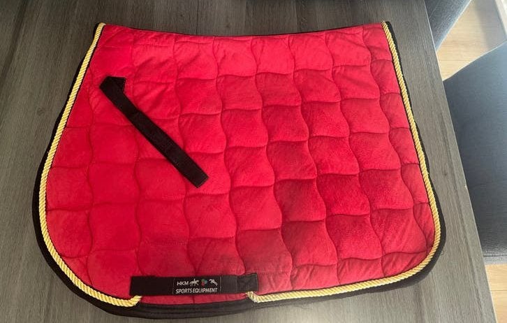 Dekje rood/roze full, Dieren en Toebehoren, Full (L), Rood, Ophalen of Verzenden, Zo goed als nieuw