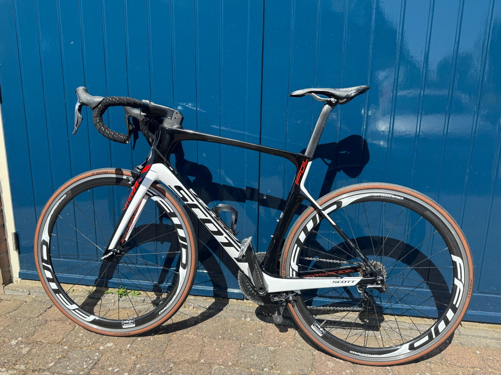 Scott Foil 20 racefiets - Ultegra Di2 - Maat L (56), 28 inch, Gebruikt, Velgrem, Meer dan 20 versnellingen