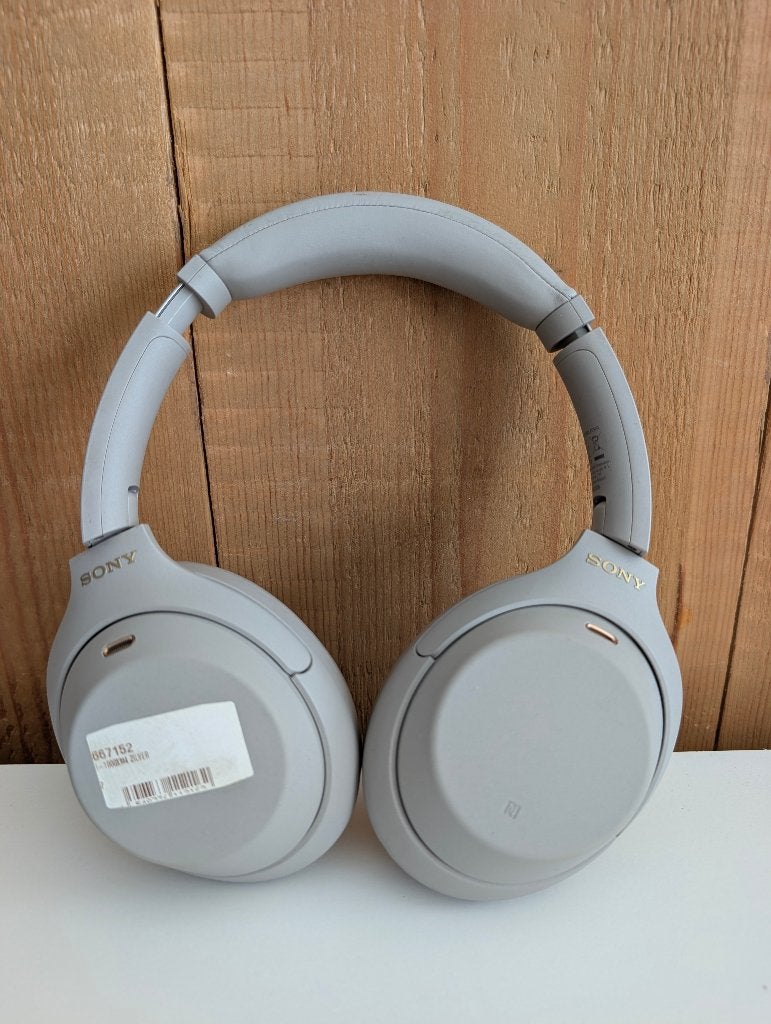 SONY WH-1000XM4 draadloze hoofdtelefoon Zilver SHOWROOMMODEL, Audio, Tv en Foto, Koptelefoons, Zilver, Bluetooth, N.v.t., N.v.t.