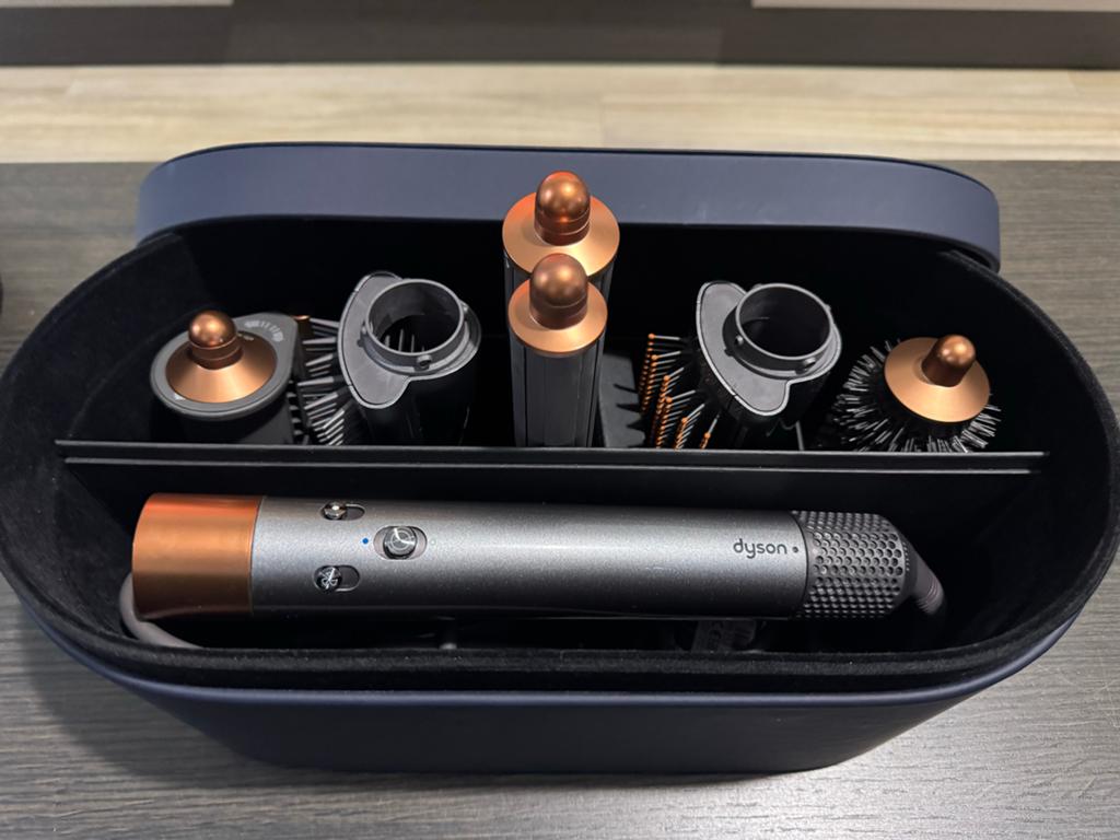 Dyson Airwrap Complete Long Nikkel/Koper - Zo goed als nieuw, Witgoed en Apparatuur, Persoonlijke-verzorgingsapparatuur, Zo goed als nieuw