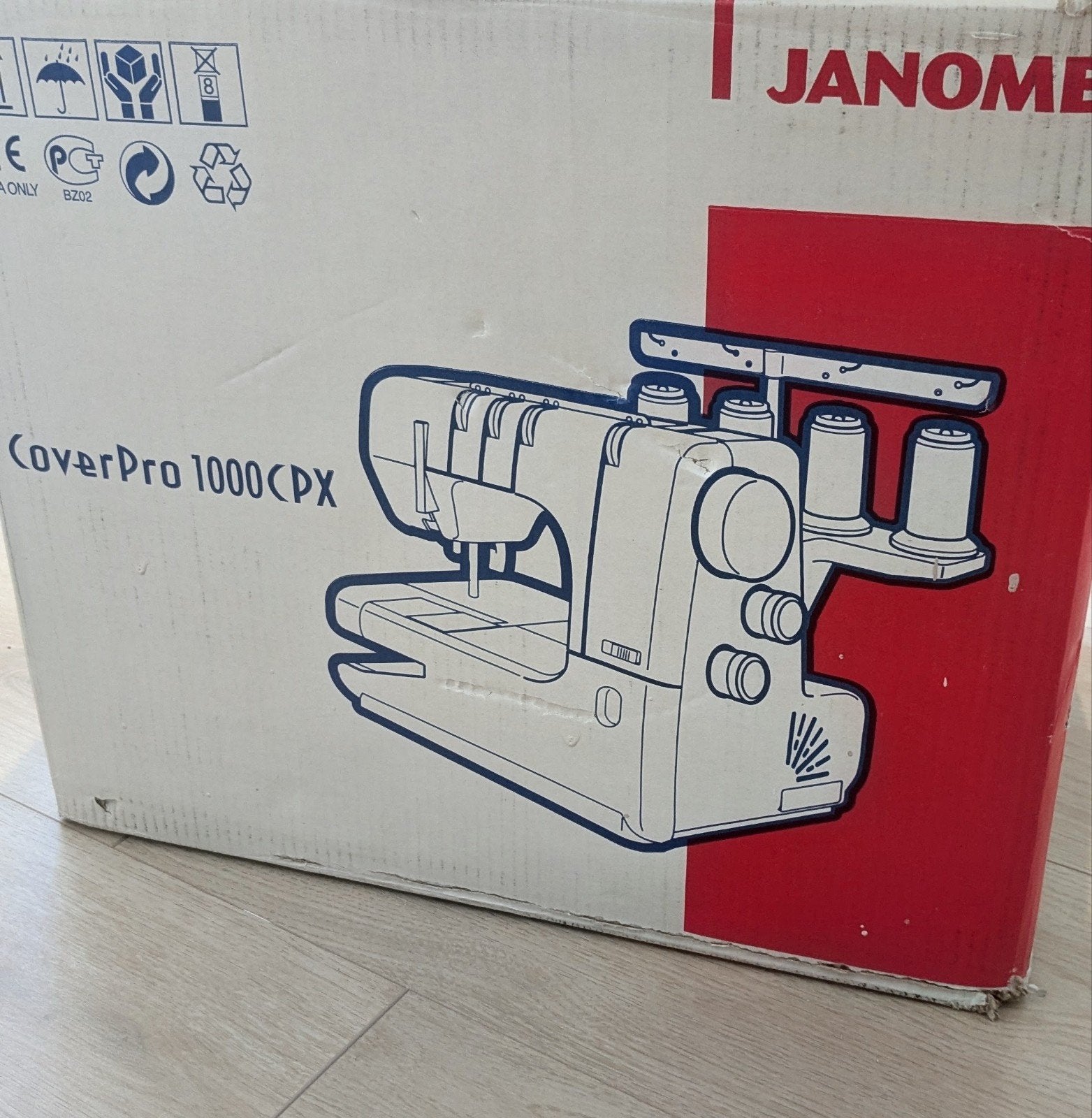 JANOME Cover Pro 1000CPX, Ophalen of Verzenden, Nieuw, Lockmachine, Overige merken