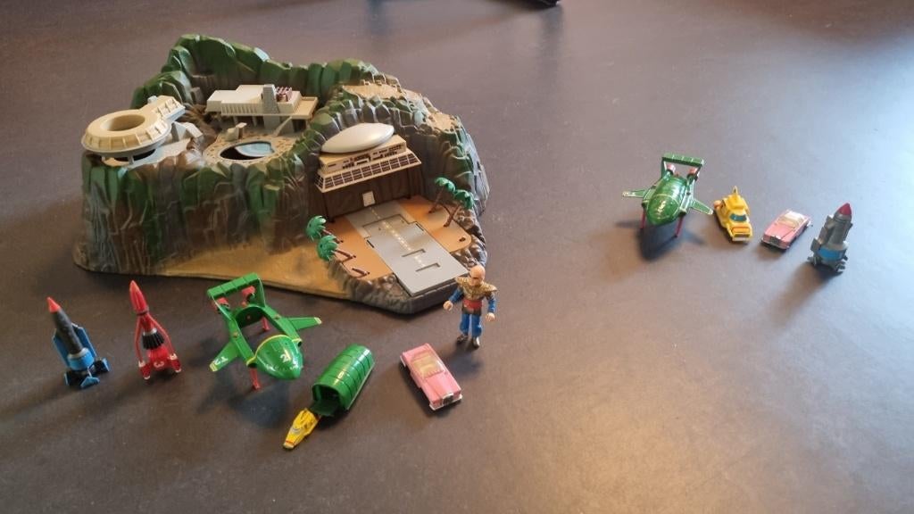 thunderbirds basis set, Ophalen of Verzenden, Gebruikt