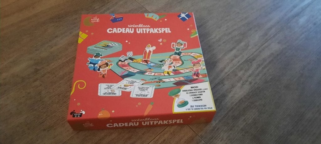 Cadeau Uitpakspel Sinterklaas, Diversen, Sinterklaas, Ophalen, Nieuw