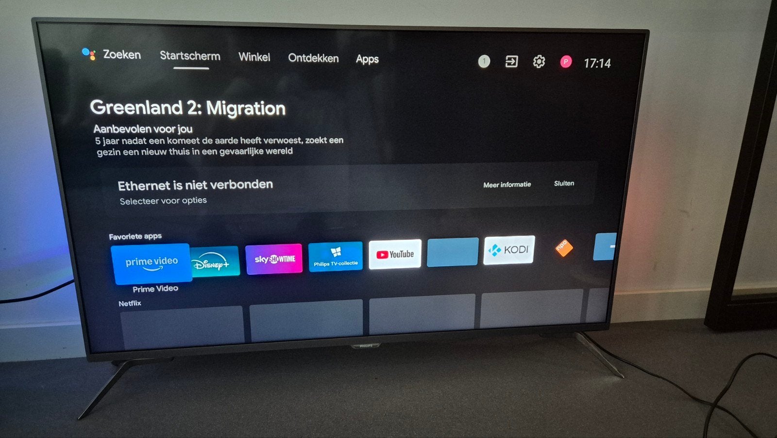 Foto 7 van 49 inch Philips PUS49/7909 Ambilight TV - 100% functioneel