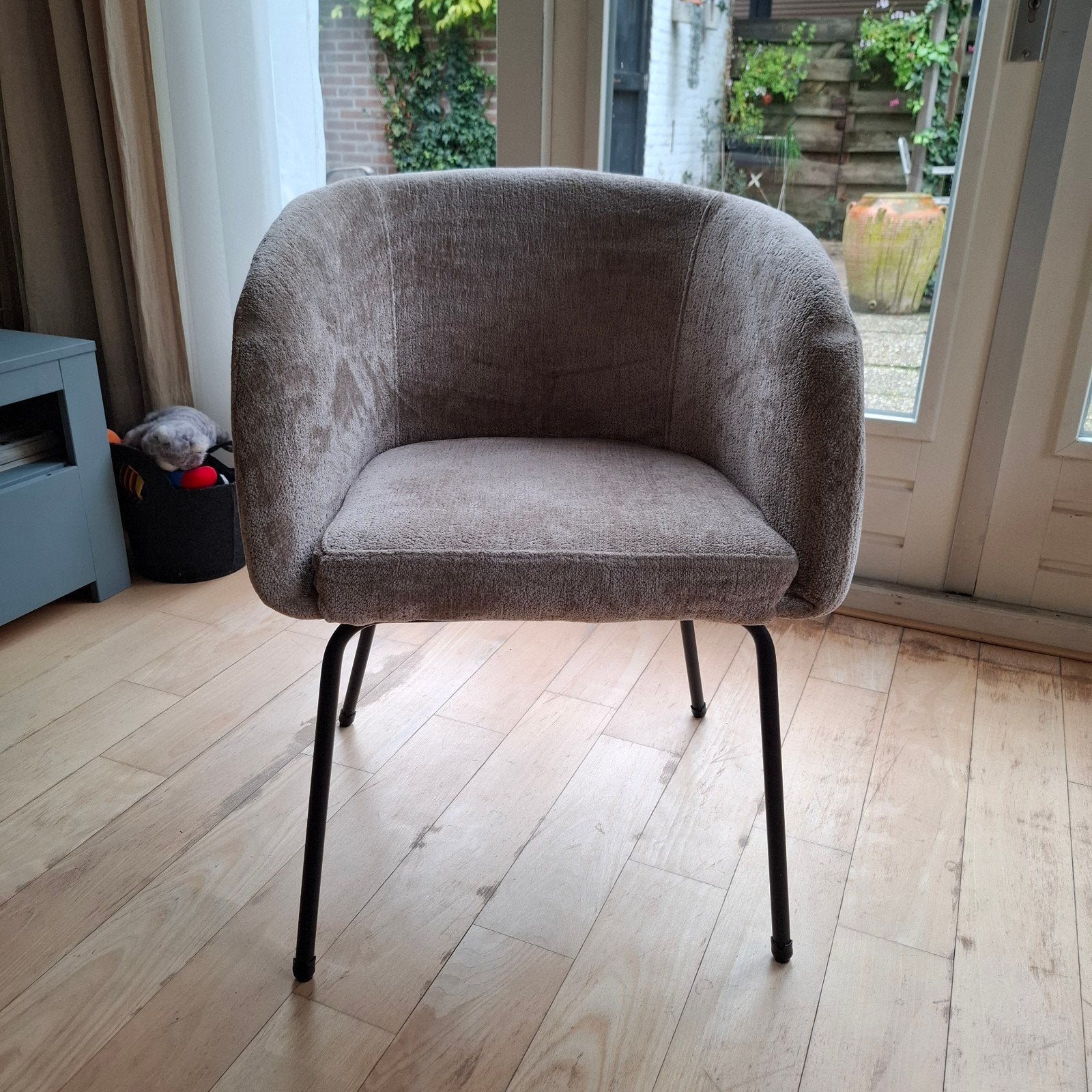 2 eetkamerstoelen, Ophalen, Gebruikt, Overige kleuren, Stof