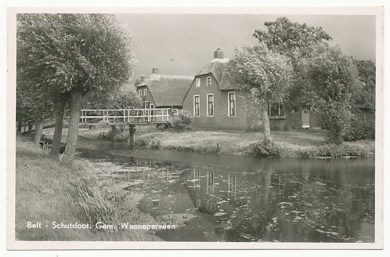 Belt - Schutsloot. Gem. Wanneperveen, Ophalen of Verzenden, 1960 tot 1980, Gelopen, Overijssel