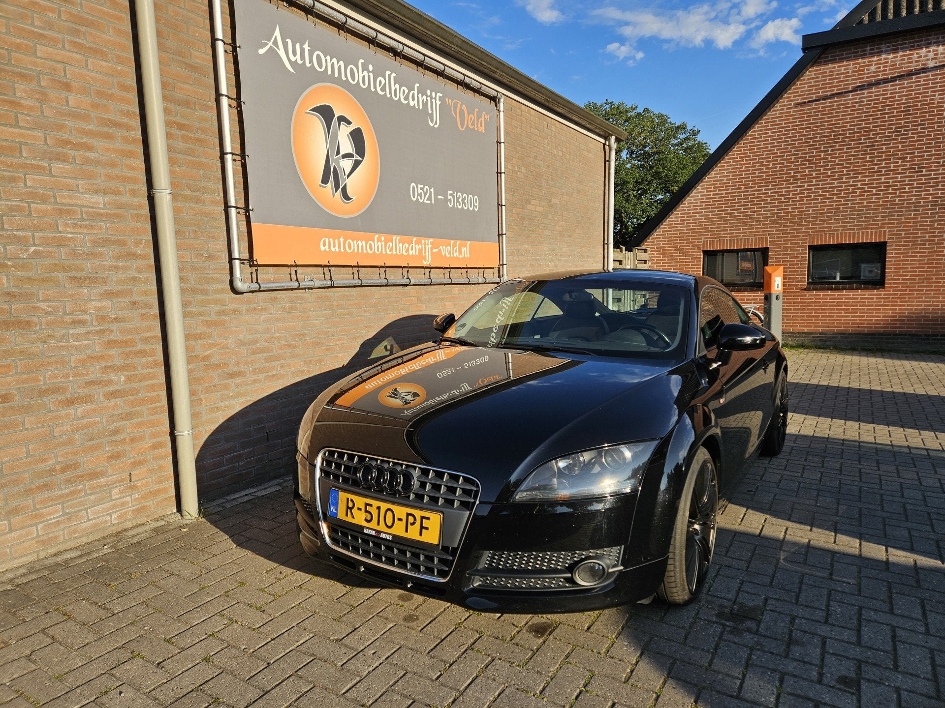 Audi TT 1.8 TFSI (bj 2009), Voorwielaandrijving, Euro 5, Gebruikt, Zwart