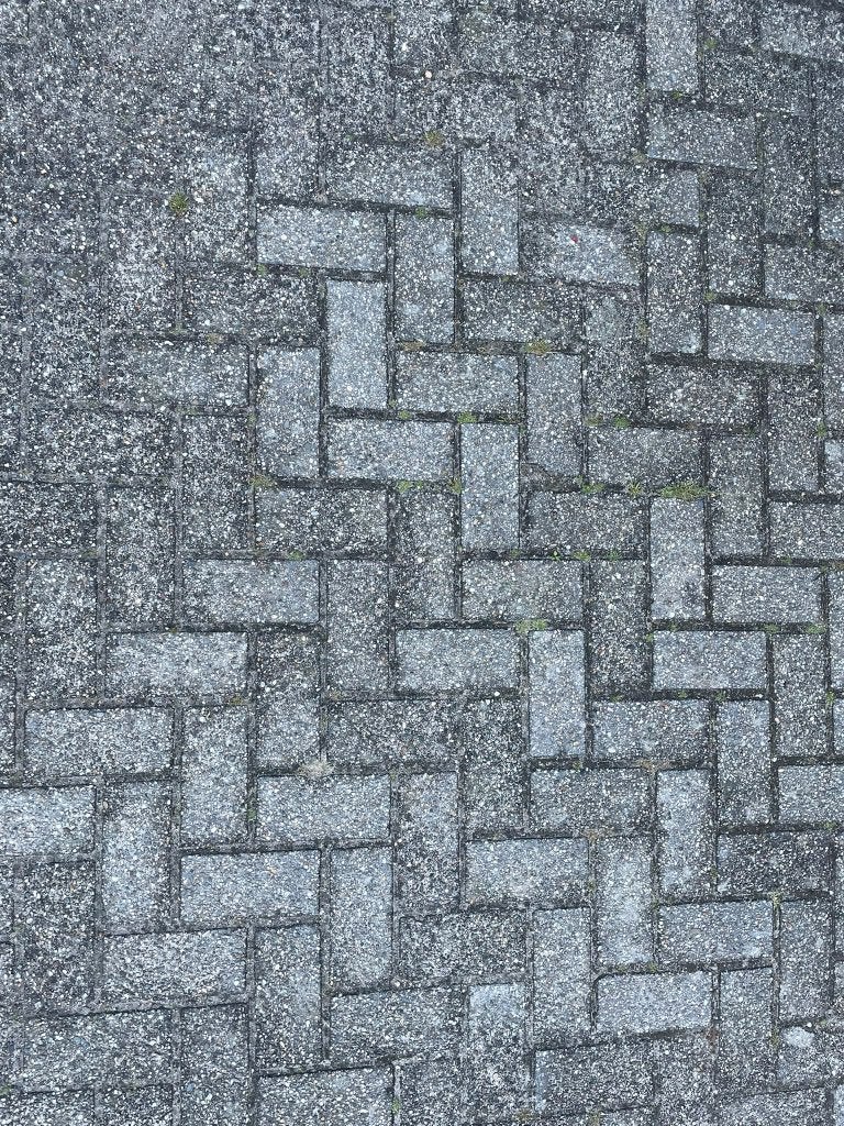 Grijze beton klinkers, Ophalen, Gebruikt, Klinkers, 10 m² of meer