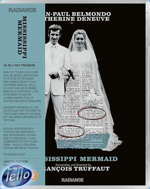 Blu-ray: Mississippi Mermaid (1969 Jean-Paul Belmondo) UK NN, Ophalen of Verzenden, Nieuw in verpakking, Thrillers en Misdaad
