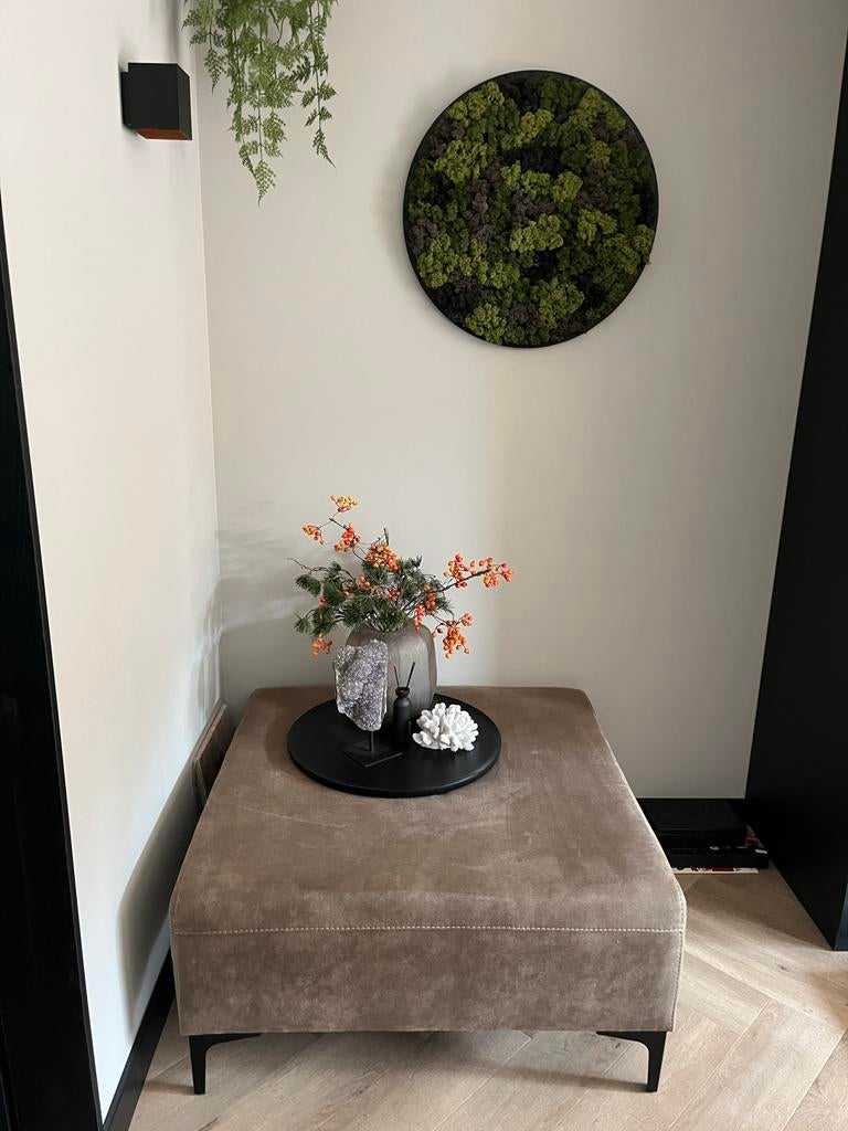 poef/voetenbank/hocker - 90x90 cm, Vierkant, Ophalen of Verzenden, Zo goed als nieuw, 75 tot 100 cm