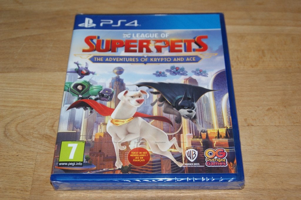 DC League of Super-Pets the Adventures of Krypto and Ace ps4, Avontuur en Actie, 1 speler, Nieuw, Ophalen of Verzenden