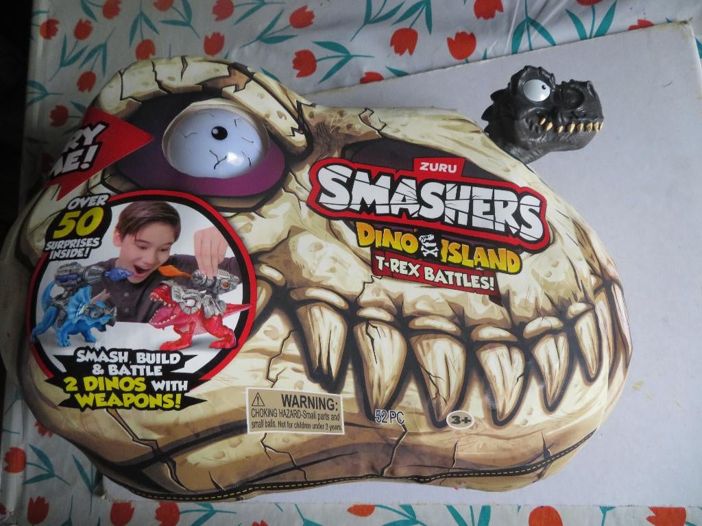 ZURU  SMASHERS -- DINO ISLAND - T-REX BATTLES! -- #74102, Ophalen of Verzenden, Jongen