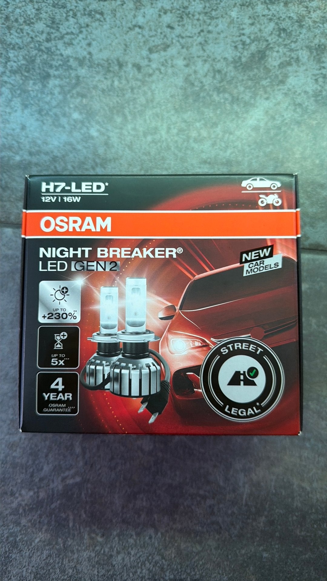 OSRAM NIGHT BREAKER LED H7 gen 2, Auto-onderdelen, Verlichting, Ophalen of Verzenden, Nieuw