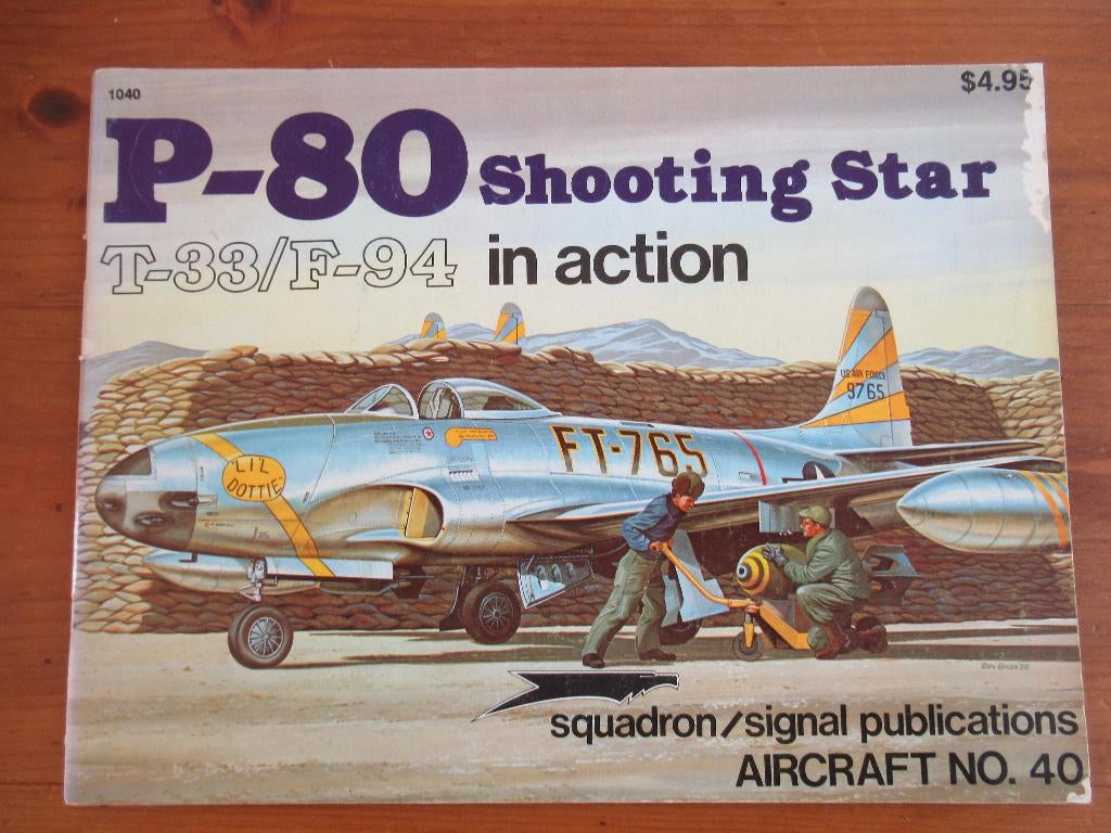 P-80 / T-33 / F-94 in action - Squadron signal, Overige merken, Ophalen of Verzenden, Zo goed als nieuw, Groter dan 1:72
