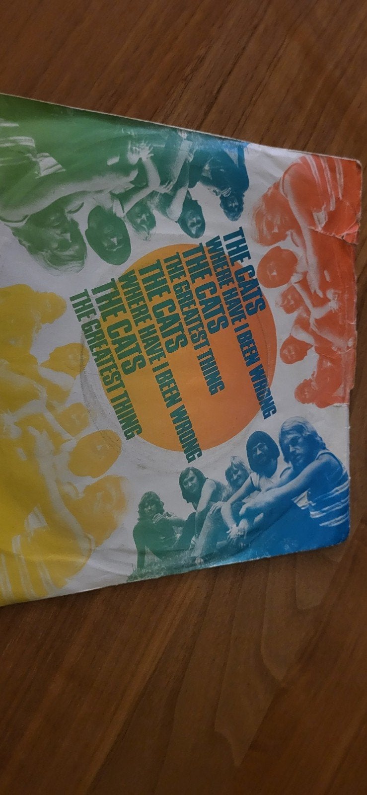 the cats wereld have ineens wrong. singel vinyl, Ophalen of Verzenden