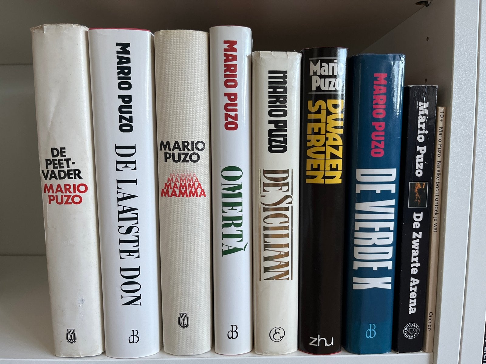 Mario Puzo Boeken Collectie - De Peetvader en meer, Ophalen of Verzenden, Gelezen, Nederland