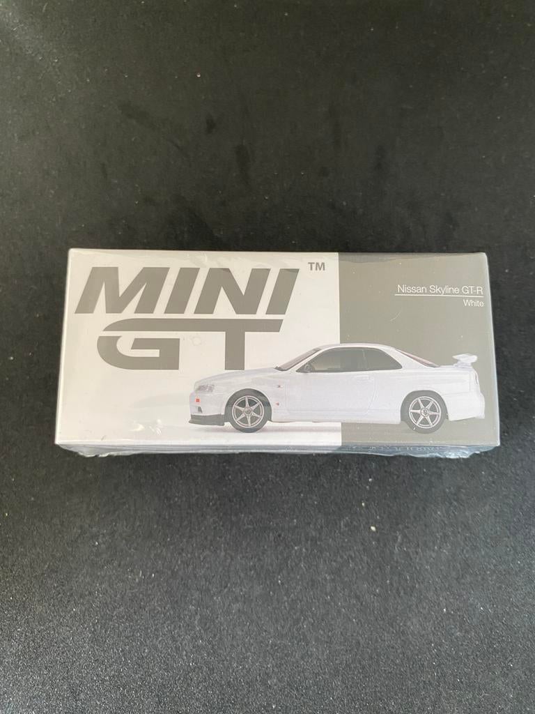 Mini gt nissan skyline R34 GT-R #397, Hobby en Vrije tijd, Modelauto's | Overige schalen, Mini gt, Auto, Nieuw, Ophalen of Verzenden