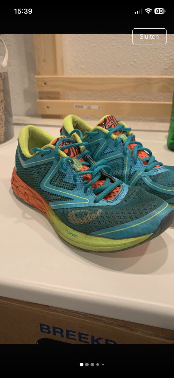 Asics Noosa Tri hardloopschoenen - maat 42, Gebruikt, Hardloopschoenen, Ophalen of Verzenden, Hardlopen