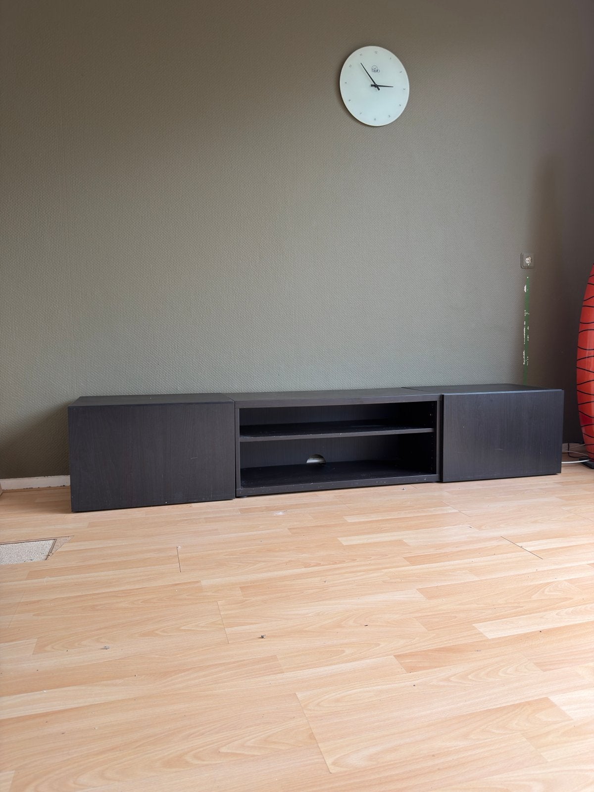 Tv meubel modern, Ophalen, Gebruikt, 150 tot 200 cm, Minder dan 100 cm