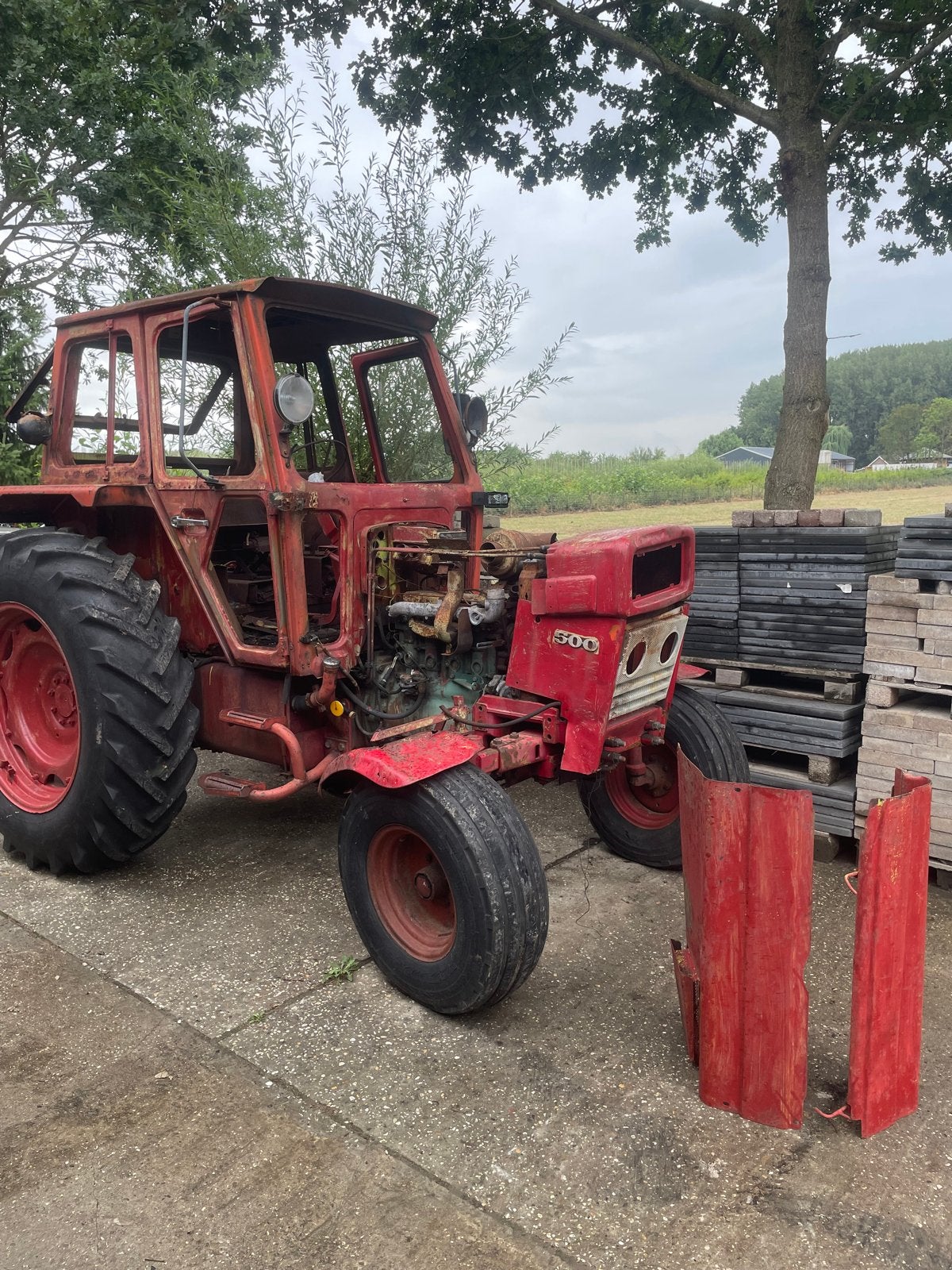 Onderdelen Volvo BM 500 - Motor, cabine, vooras, hef en meer, Ophalen