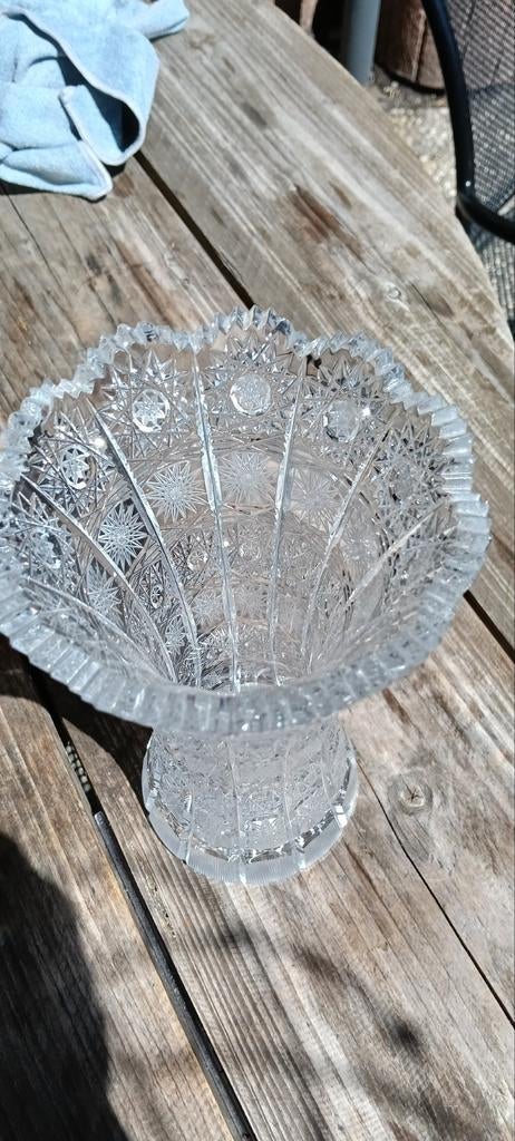 Bohemia 500pk Kristal Vaas, Ophalen of Verzenden
