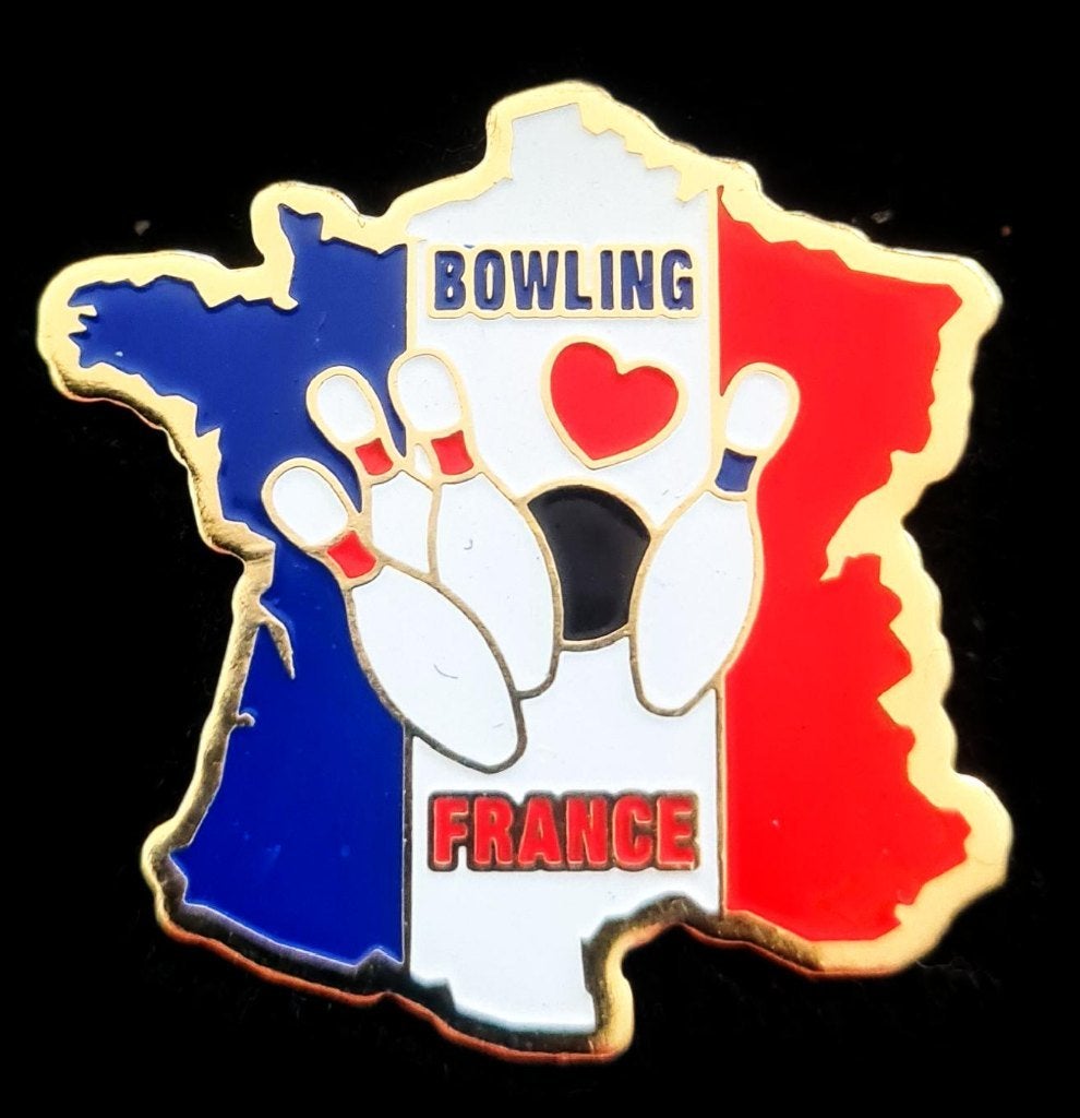 Bowling France pin, Verzenden, Nieuw, Sport, Speldje of Pin