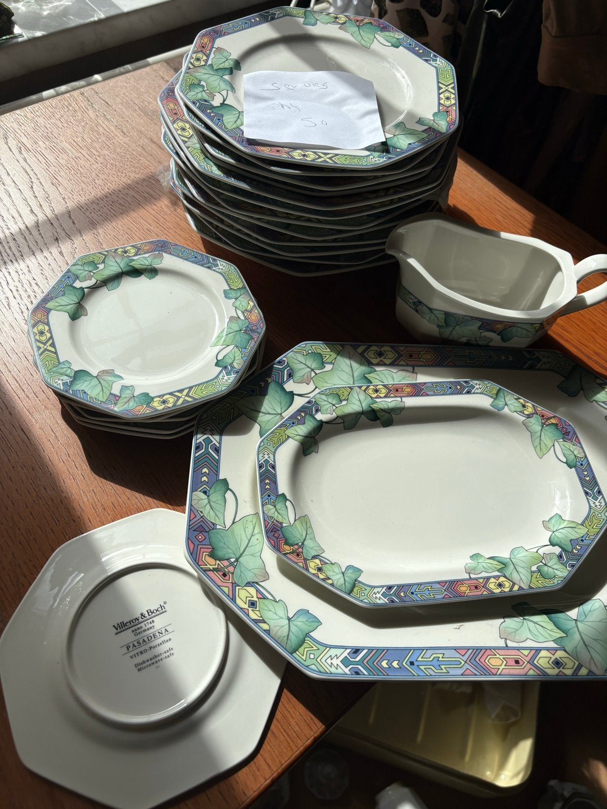 Villeroy & Boch Pasadena Servies - Compleet en Zo Goed als N, Huis en Inrichting, Villeroy & Boch, Ophalen of Verzenden, Zo goed als nieuw