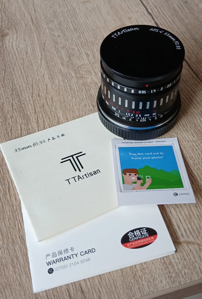 TTArtisan 35mm 0.95 APS-C Nikon Z lens (ruilen mogelijk), Ophalen, Overige merken, 35 mm, Nikon Z-mount