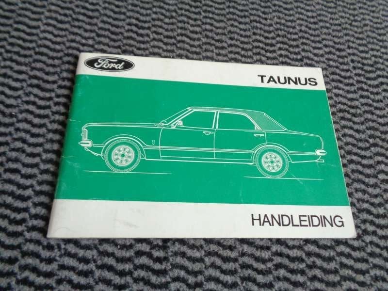 Ford Taunus TC1 - Instructieboek - Handleiding - Nederlands, Verzenden